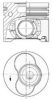 KOLBENSCHMIDT 41092600 Piston